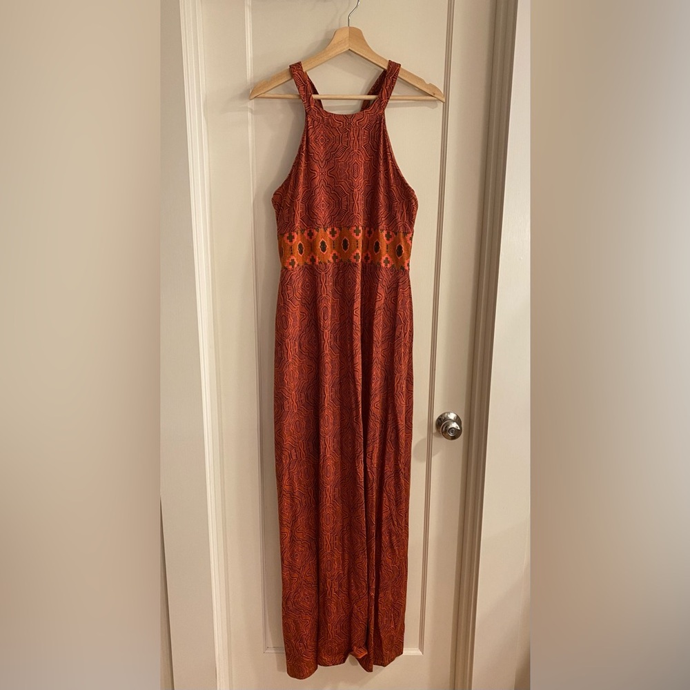 PRANA "Skye" Halter Maxi Dress